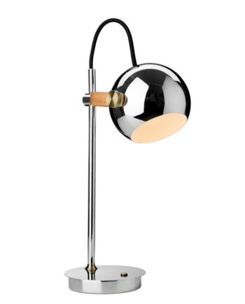 Halo Design Dc Portable Bordlampe Krom