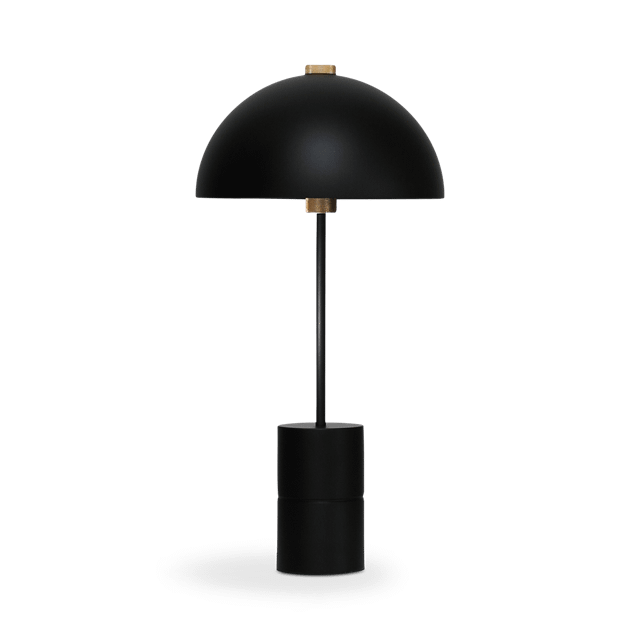 Handvärk Studio Bordlampe Sort Messing