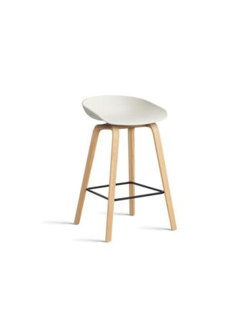 Hay Aas32 Barstol H65 Eg Stål Melange Cream