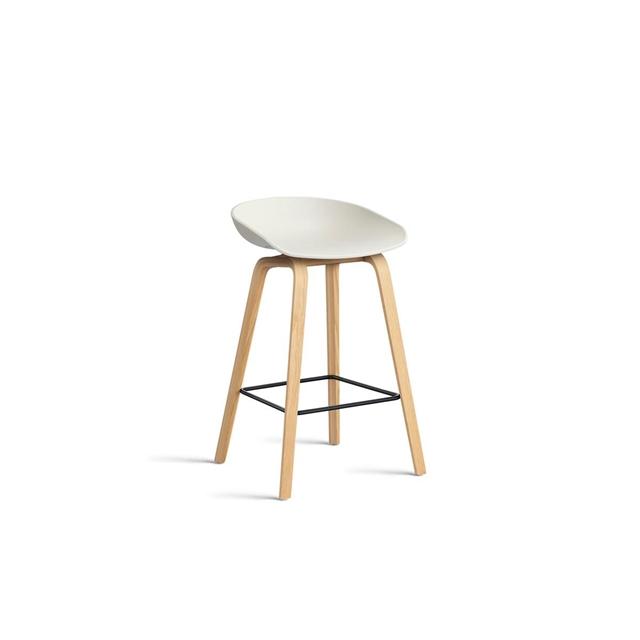 Hay Aas32 Barstol H65 Eg Stål Melange Cream