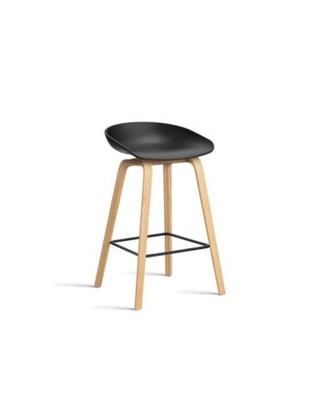 Hay Aas32 Barstol H65 Eg Stål Sort