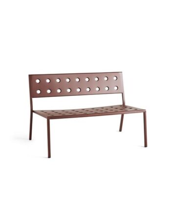 Hay Balcony Lounge Bænk Iron Red
