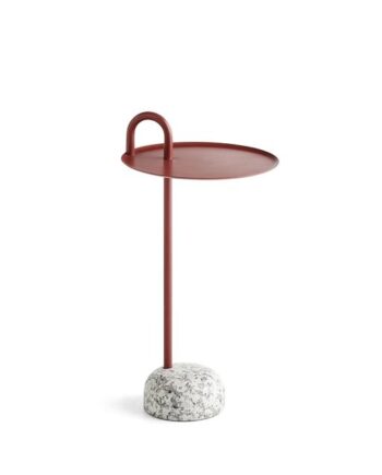 Hay Bowler Sidebord Granit Tile Red