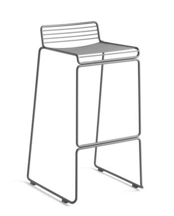 Hay Hee Barstol H75 Asfalt Grå