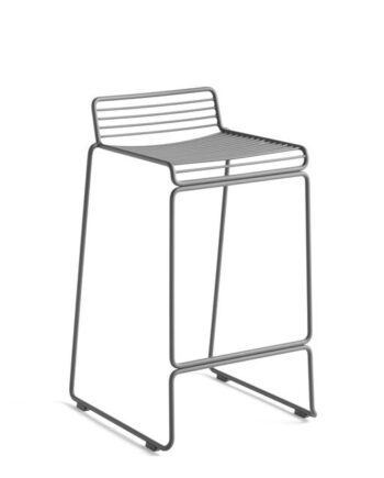 Hay Hee Barstol H65 Asfalt Grå