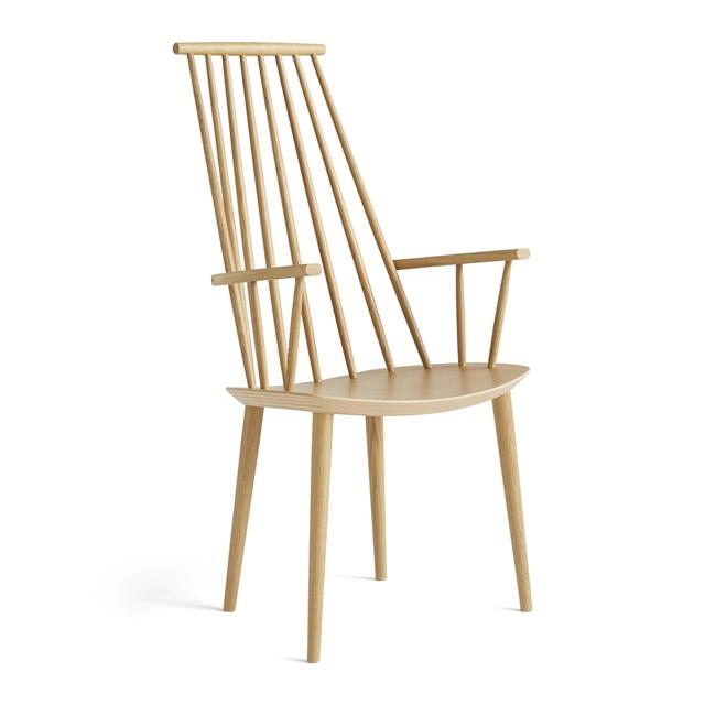 Hay J110 Spisebordsstol Lakeret Egetræ