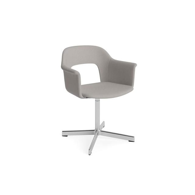 Hay Layout 234 Spisebordsstol Med Armlæn Swivel Autumn 971 Aluminium