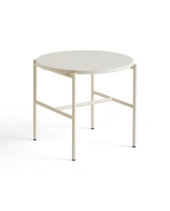 Hay Rebar Sidebord ø45 Beige Marmor