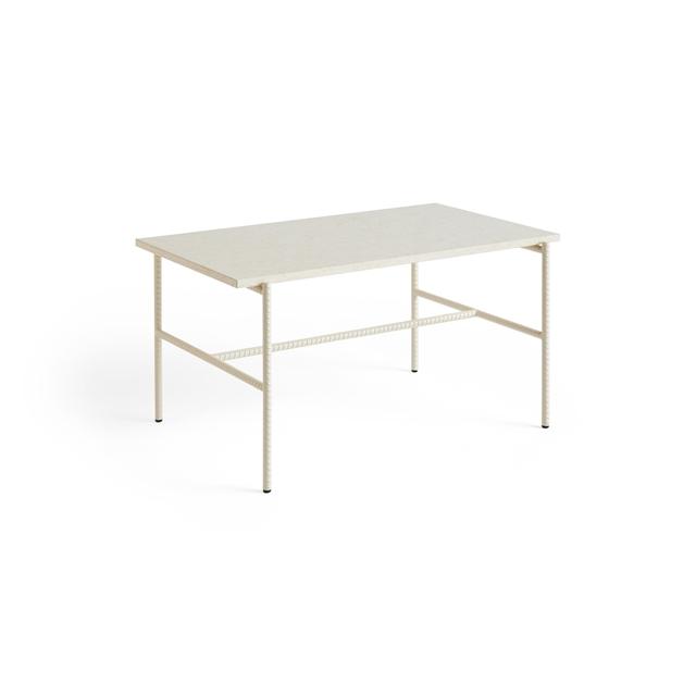 Hay Rebar Sofabord Lille Beige Marmor