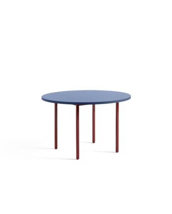 Hay Two-colour Spisebord ø120 Maroon Red Blue