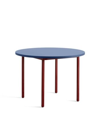 Hay Two-colour Spisebord ø105 Maroon Red Blue
