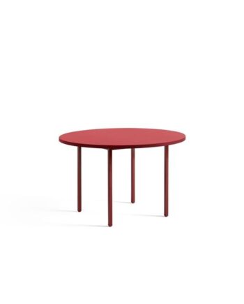 Hay Two-colour Spisebord ø120 Maroon Red Red