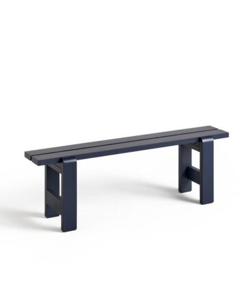 Hay Weekday Bænk L140   H45 Steel Blue