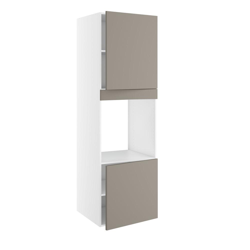 Højskab Ovn 572mm Låge 700mm Låge øverst Blændstykke 64mm Hul: 656mm :1952 :600 :580