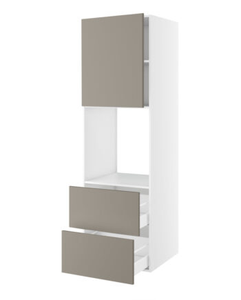 Højskab    Ovn Og Micro  700mm Låge    Skuffer  :316mm  Hul: 592mm   :1952  :600  :580