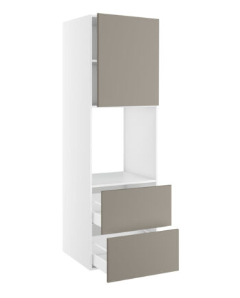 Højskab    Ovn Og Micro  700mm Låge    Skuffer  :316mm  Hul: 592mm   :1952  :600  :580