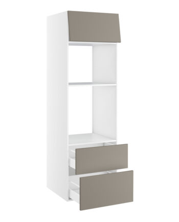 Højskab    Ovn Og Micro  316mm Toplåge    Skuffer  :252 316mm  Hul: 1039mm   :1952  :600  :580