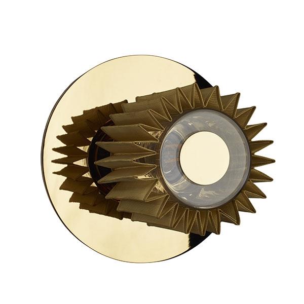 In The Sun 190 Væglampe Guld Guld