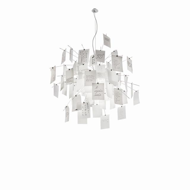 Ingo Maurer Zettel Pendel 600 Cm Kabel Sølv
