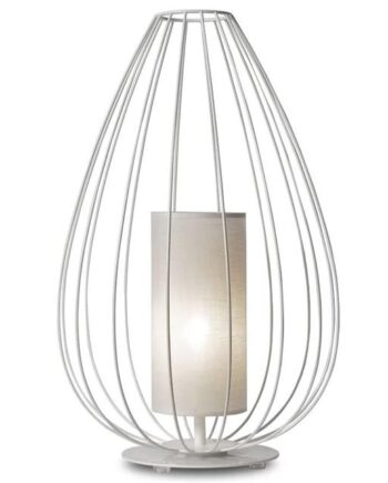 Karman Cell Gulvlampe ø36 Glossy White