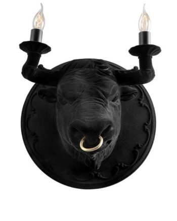 Karman Corrado Væglampe Black Velvet