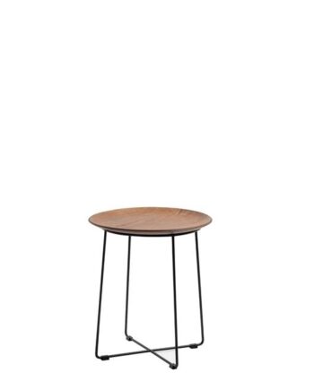Kartell Ai Wood Sofabord Mørk Træ Sort