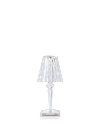 Kartell Battery Transportabel Lampe Krystal