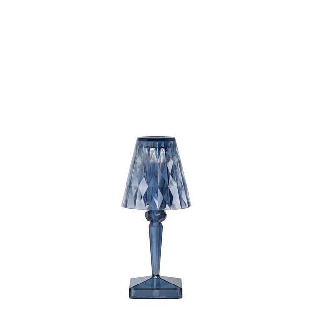 Kartell Battery Transportabel Lampe Skyblå