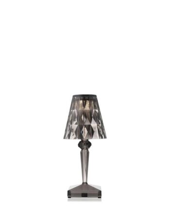 Kartell Battery Transportabel Lampe Smoke