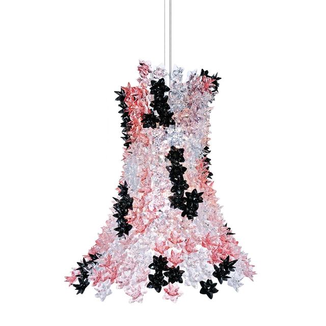 Kartell Bloom Pendel Pink Sort
