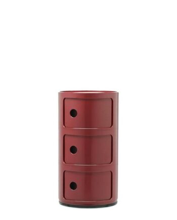 Kartell Componibili Classic   Skab Burgundy