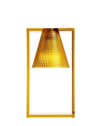 Kartell Light-air Bordlampe Sculpted Amber
