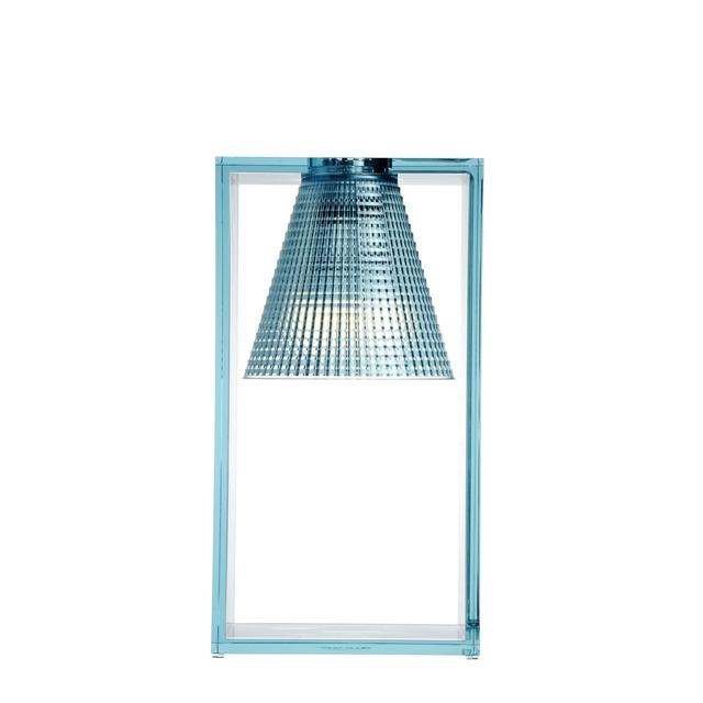 Kartell Light-air Bordlampe Sculpted Lyseblå