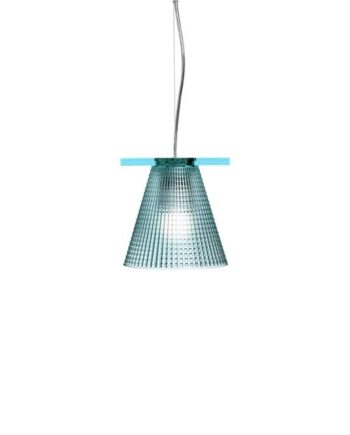 Kartell Light-air Pendel Sculpted Lyseblå