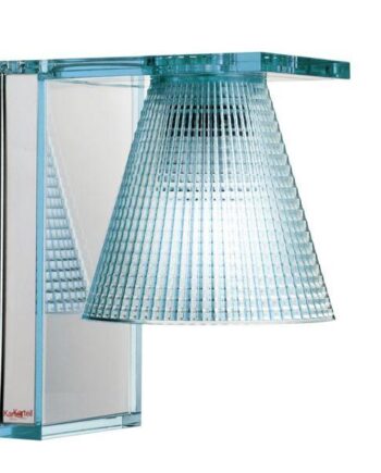 Kartell Light-air Væglampe Sculpted Lyseblå