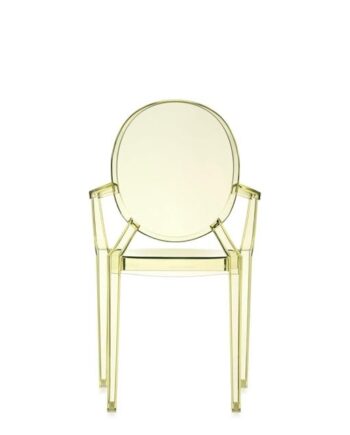 Kartell Louis Ghost Spisebordsstol Gul