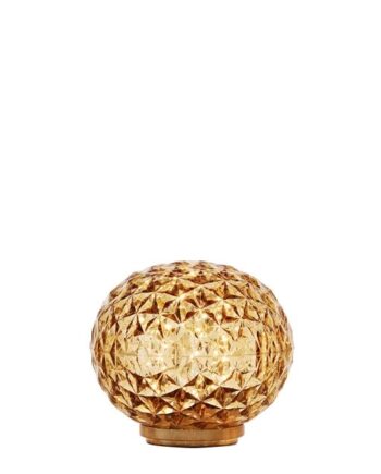 Kartell Mini Planet Transportabel Lampe Gul