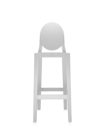 Kartell One More Barstol H75 Blank Hvid