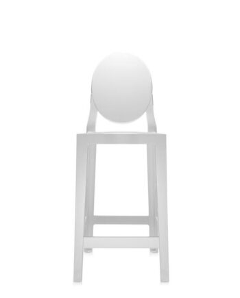 Kartell One More Barstol H65 Blank Hvid
