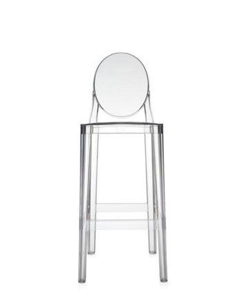 Kartell One More Barstol H75 Krystal