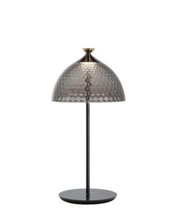 Kartell Pumo Bordlampe Smoke Sort