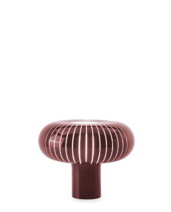 Kartell Teresa Bordlampe Burgundy