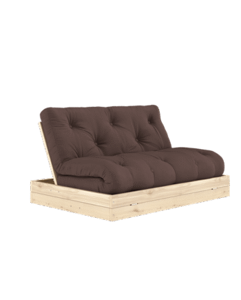 Karup Design Flip Sovesofa Med Madras 140x200 Brun Raw