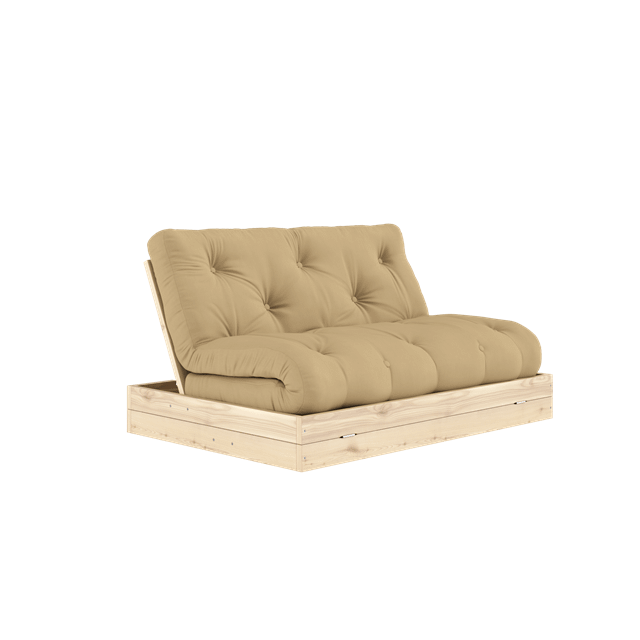 Karup Design Flip Sovesofa Med Madras 140x200 Wheat Beige Raw