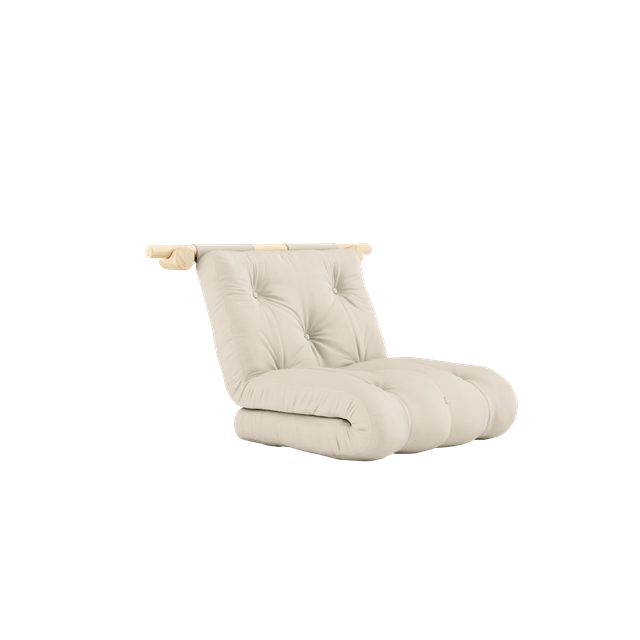 Karup Design Hooked Madras Med Beslag 75x200 Beige Raw