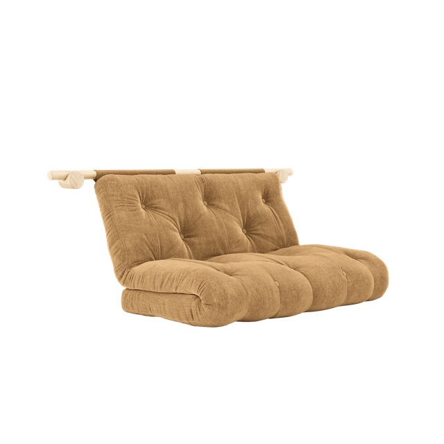 Karup Design Hooked Madras Med Beslag 135x200 Fudge Brown Raw