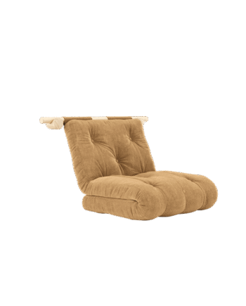 Karup Design Hooked Madras Med Beslag 75x200 Fudge Brown Raw