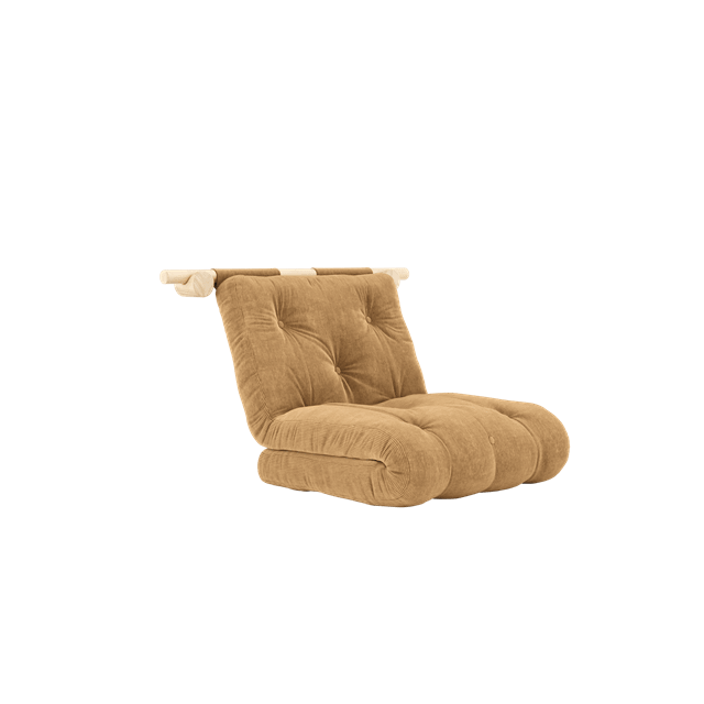 Karup Design Hooked Madras Med Beslag 75x200 Fudge Brown Raw
