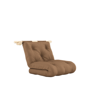 Karup Design Hooked Madras Med Beslag 75x200 Mocca Raw