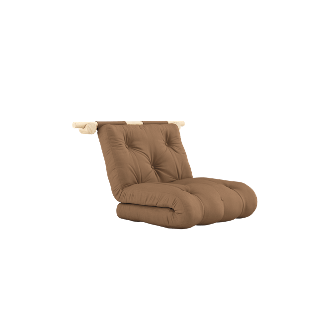 Karup Design Hooked Madras Med Beslag 75x200 Mocca Raw